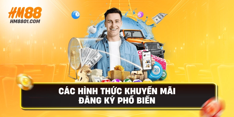 Các hình thức khuyến mãi đăng ký phổ biến